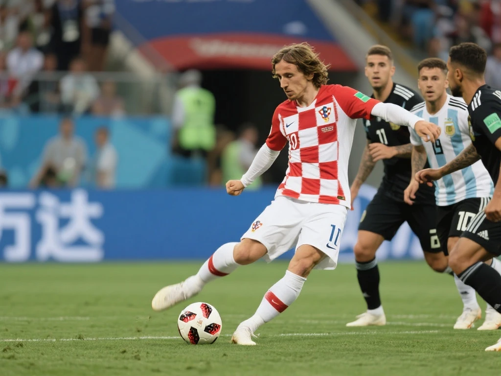 莫德里奇揭秘世界波:控球射门,轻松入网 莫德里奇揭秘世界波:控球射门,轻松入网