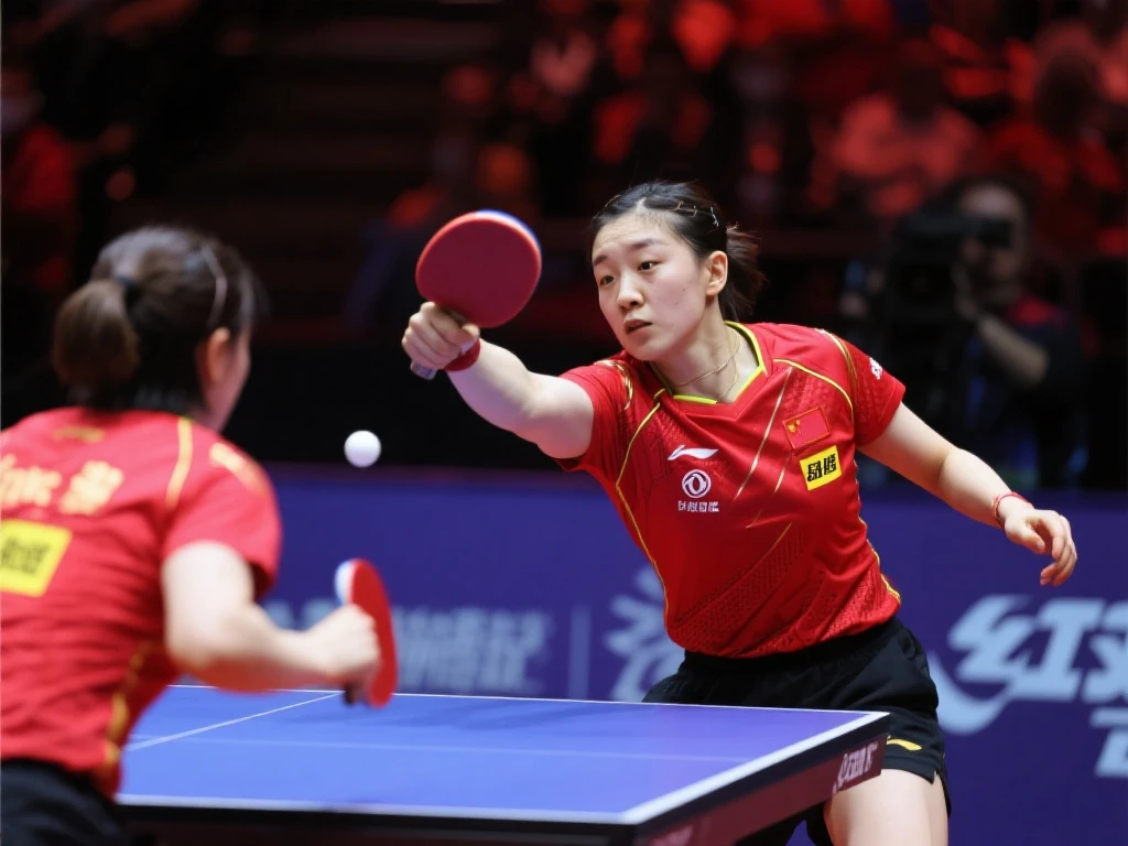 势如破竹！王曼昱4-0完胜单晓娜，强势挺进乒乓球世界杯女单16强
