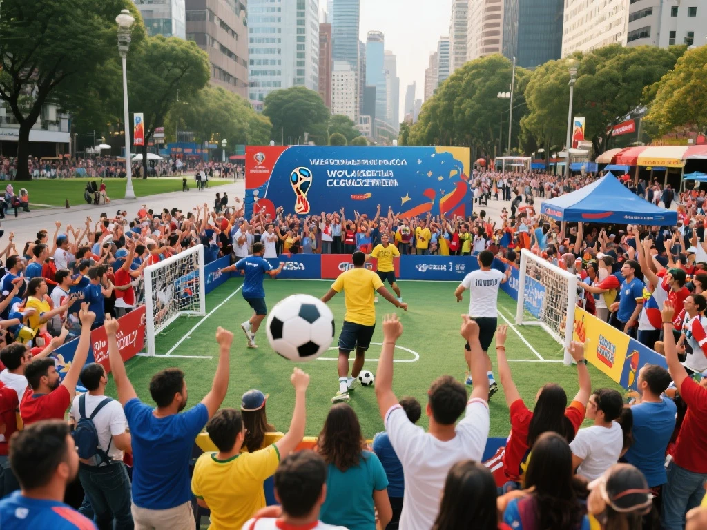 世界杯区域推广活动频频举办，民众参与热情高