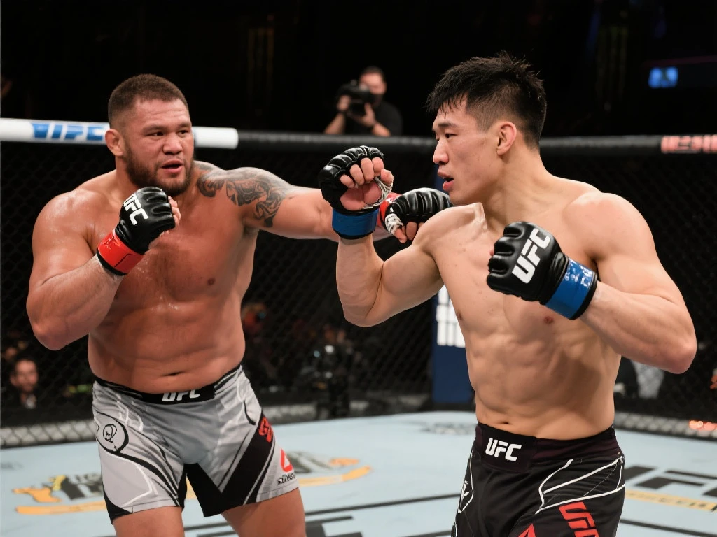 中国力量闪耀!UFC:张名扬4分钟KO‘狮心’史密斯,豪取三连胜! 中国力量闪耀!UFC:张名扬4分钟KO‘狮心’史密斯,豪取三连胜!