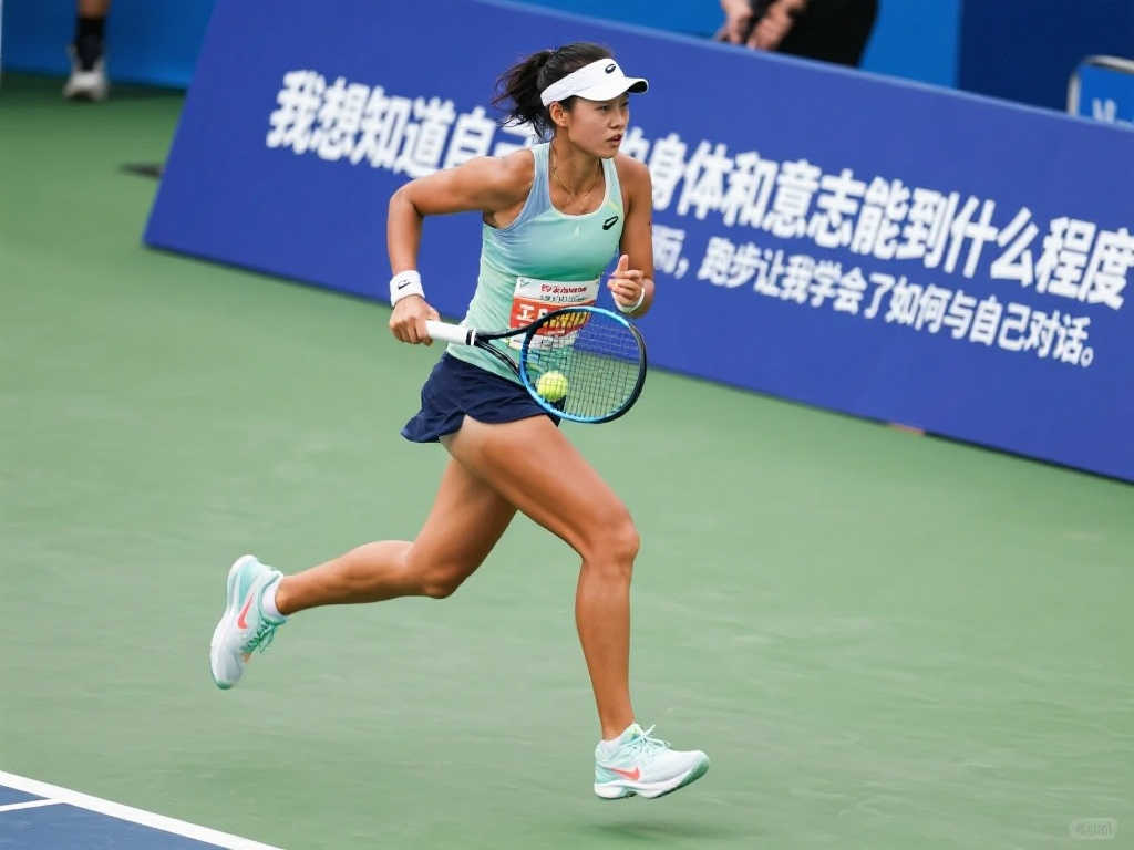 突破极限!网球明星王蔷晒半马完赛照:荣耀加身🏅 突破极限!网球明星王蔷晒半马完赛照:荣耀加身🏅